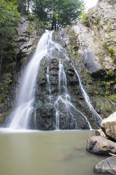 Huge rock waterfall