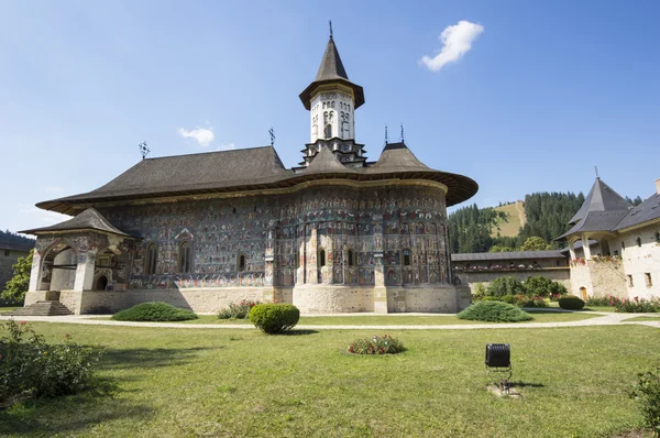 Gemalte Wände der Kirche — Stockfoto