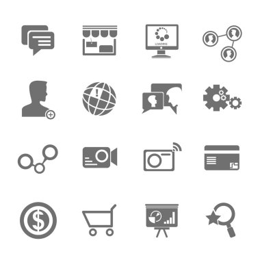  Sosyal medya simgeleri