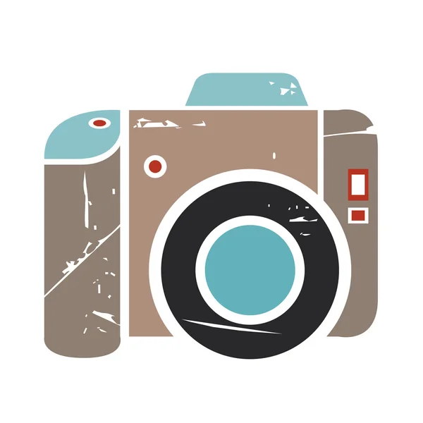 Vintage camera icon — Stock Vector