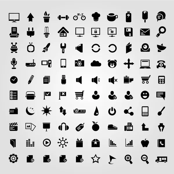 Web and internet icons — Stock Vector