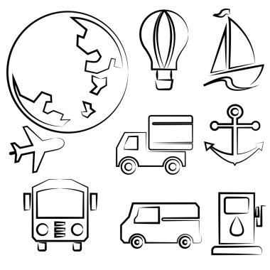 ulaşım çizim satırı