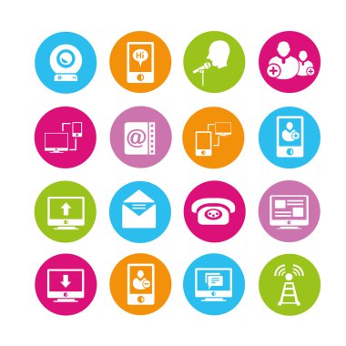 Web Simgeler, düğmeler kümesi