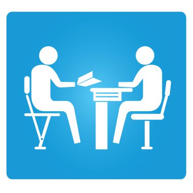 İş danışmanı sembolü