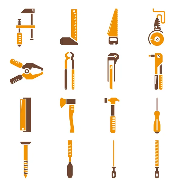 Conjunto de herramientas de construcción — Vector de stock