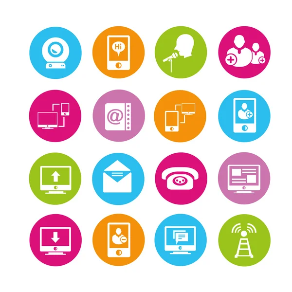 Web Simgeler, düğmeler kümesi