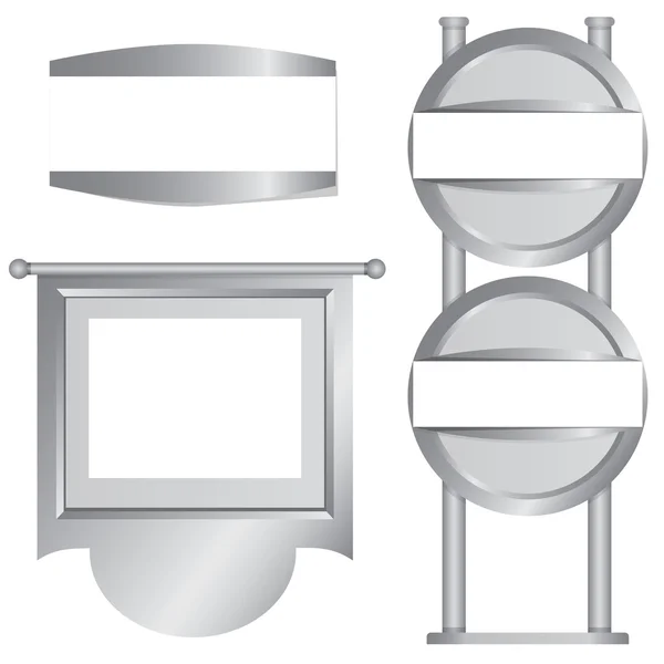 광고 판 및 간판 — 스톡 벡터