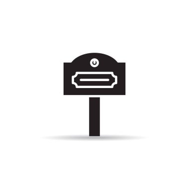 posta kutusu ve posta kutusu simgesi