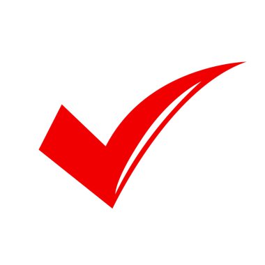 onaylanmış sembol, kırmızı onay işareti