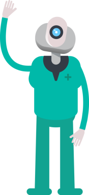 İnsansı Doktor Karakteri Tek Elini Kaldırıyor