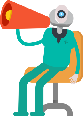 İnsansı Doktor Karakteri ve Megafon