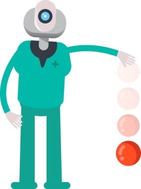 İnsansı Doktor Karakteri Top Fırlatıyor