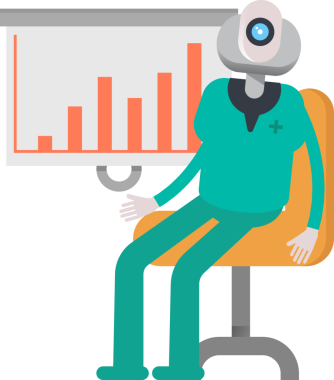 İnsansı Doktor Karakteri Sunar Çubuk Çizelgesi