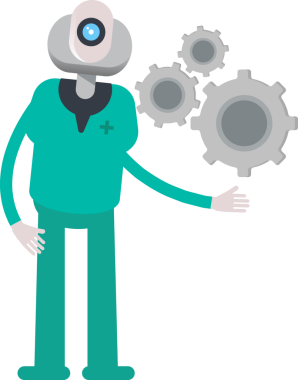 İnsansı Doktor Karakteri Vites Tutucu