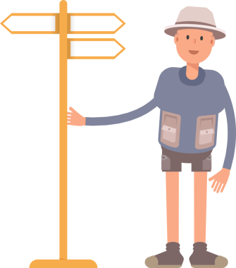 Turist Karakteri ve İmza noktası