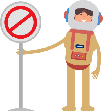 Astronot Karakteri ve Yasak İmza