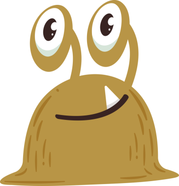 Canavar Karakteri Çizimi Clipart