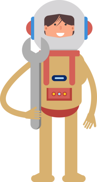 Astronot Karakteri Tutma Anahtarı