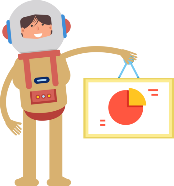 Astronot Karakteri Pasta Çizelgesi İmzalama