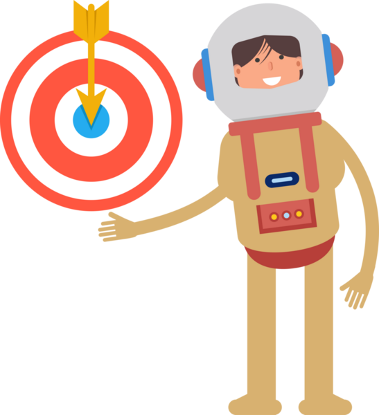 Astronot Karakteri Tutucu Dart