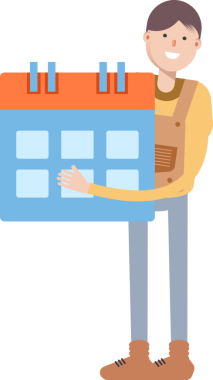 Erkek Karakter Tutma Takvimi