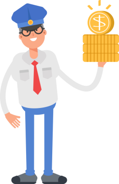 Postacı Karakteri Dolar Tutuyor