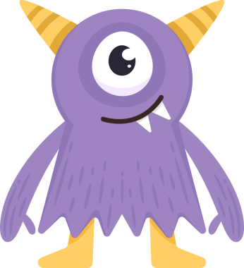 Komik Canavar Karakteri Çizimi