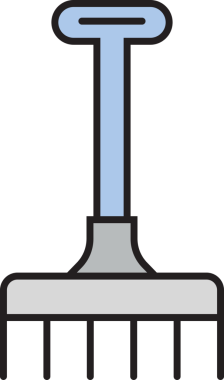 Tırmık Aracı Simgesi Clipart