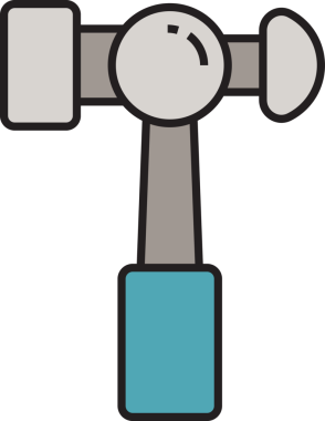 Çekiç Araç Simgesi Clipart