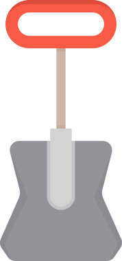 Maça Simgesi İllüstrasyon Clipart