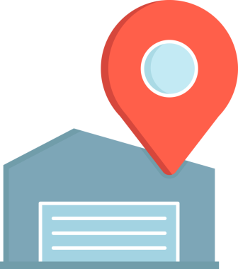 Konum İşaretleyici Simgesi olan Depo