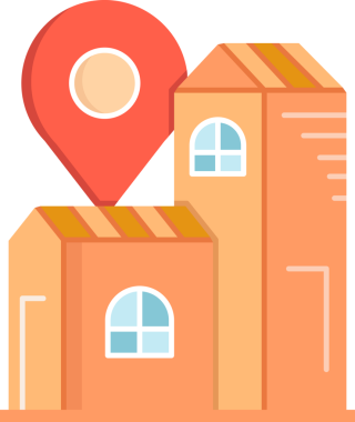 Konum İşaretleyici Simgesi olan Ev