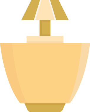 Parfüm Şişesi İllüstrasyonu Clipart