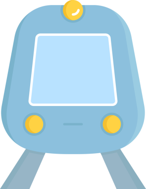 Hız Treni Simgesi Clipart