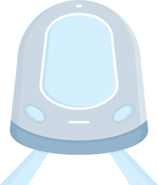 Hız Treni Simgesi Clipart