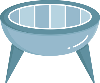 Açık Soba Simgesi Clipart