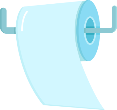 Doku Kağıdı Yuvarlama Simgesi Clipart