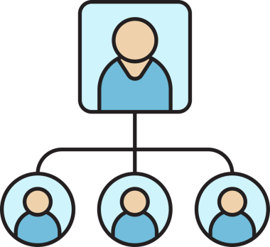 Organizasyon Grafiği Diyagram Simgesi Clipart