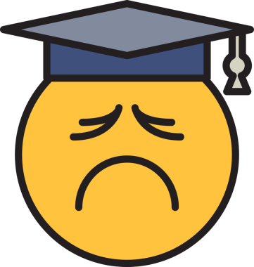 Sinirli Öğrenci Emoji tırmanışı