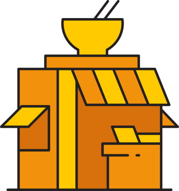 Erişte ve Ramen Restoran Simgesi