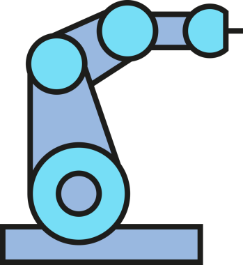 Endüstriyel Robot Kol Simgesi