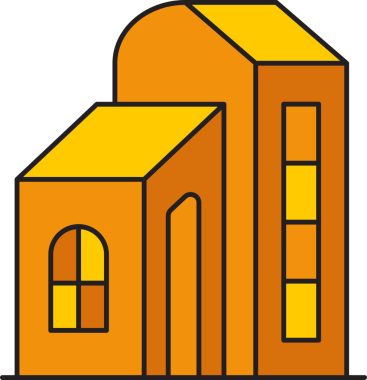 Apartman Binası Simgesi Clipart