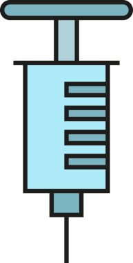 Tıbbi Şırınga Simgesi Clipart