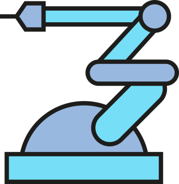 Robotik Kol Simgesi Clipart