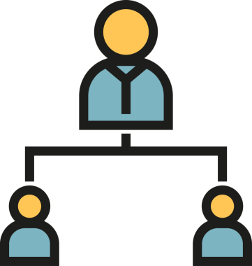 Hiyerarşi Grafik Simgesi Clipart