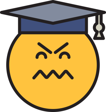Moody Mezun Öğrenci Emoji