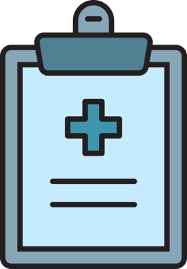 Tıbbi Pano Simgesi Clipart