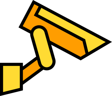 CCTV güvenlik kamerası simgesi