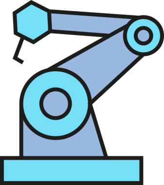 Robotik Kol Simgesi Clipart