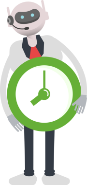 Operatör Robot Karakteri Tutma Saati